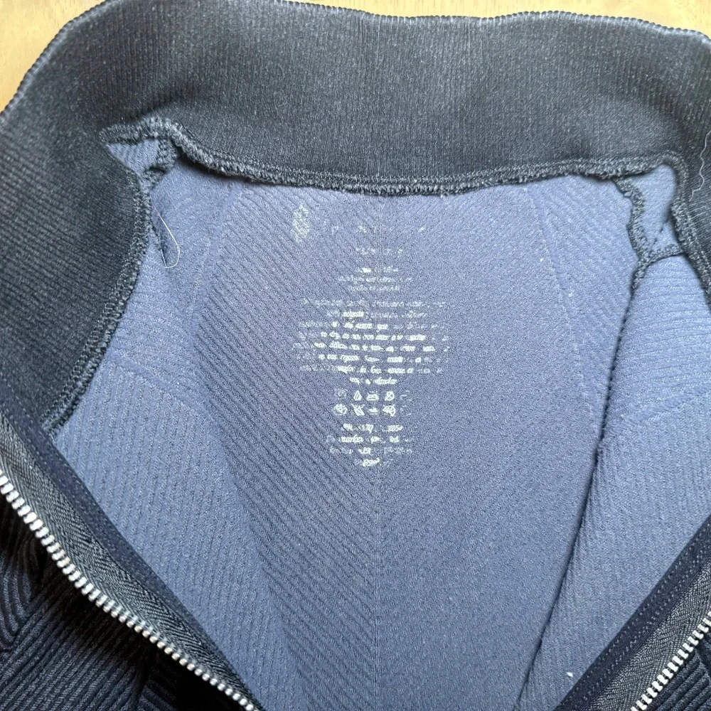 FP Movement Half Zip Rewind Layering Top, Black, XS/S - Picture 8 of 9